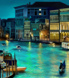 Famous water street - Veneza