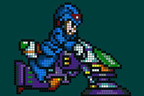 Megaman X2 Pixel
