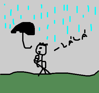 cantando na chuva