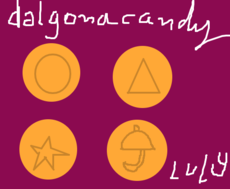 Dalgona candy ( squid game)