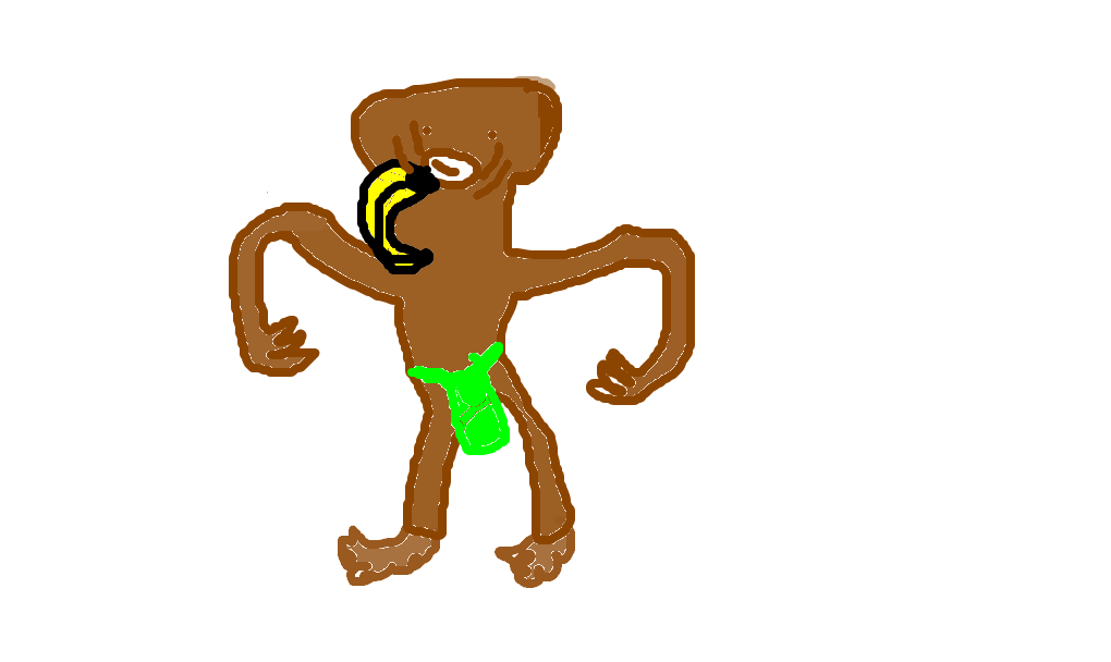 orangotango de tanga