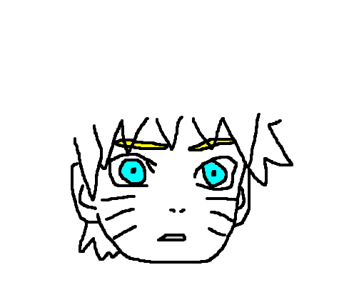 Desenho do naruto criança