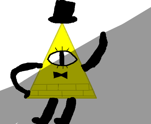 Bill Cipher Desenho De Raposasempiedades Gartic