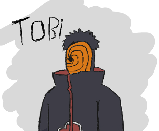 Como desenhar OBITO / TOBI (Naruto) passo a passo, fácil e rápido 