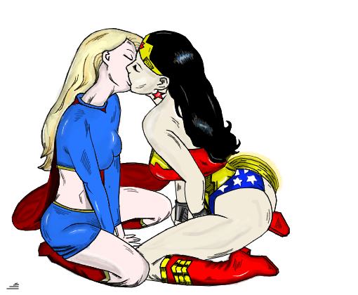 Diana e SuperGirl