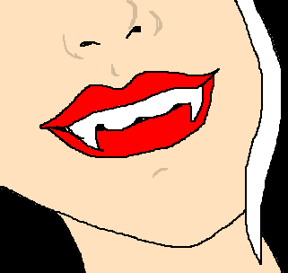 vampira DML - Desenho de misscat - Gartic