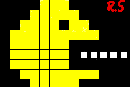 Pac-man- pixel =)