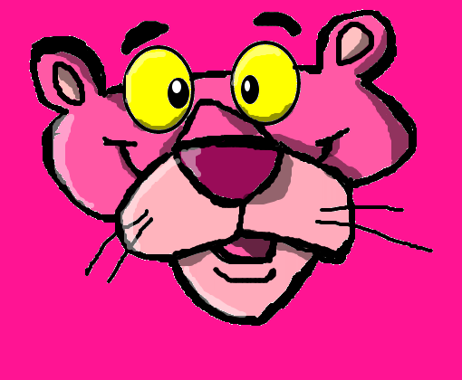 pantera cor-de-rosa