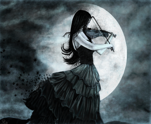 Moonlight Violinist