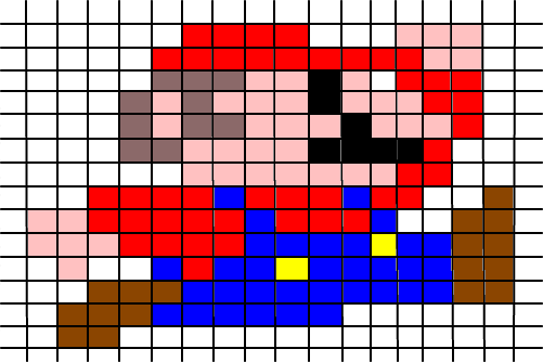 Mario de Pixel