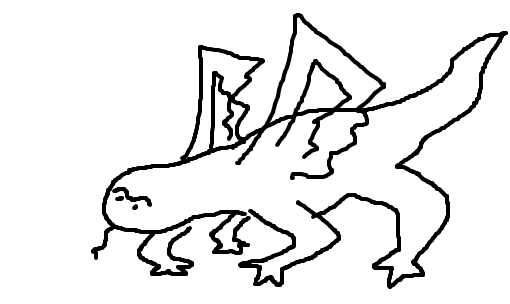 Dragão Dragãozinho - Desenho de liacampos - Gartic