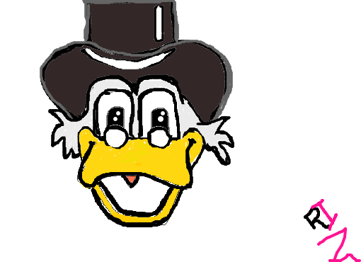 Como Desenhar o Tio Patinhas [Uncle Scrooge] - (How to Draw