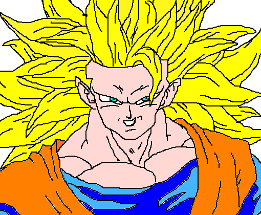 Goku SSJ3 - Desenho de galudown - Gartic