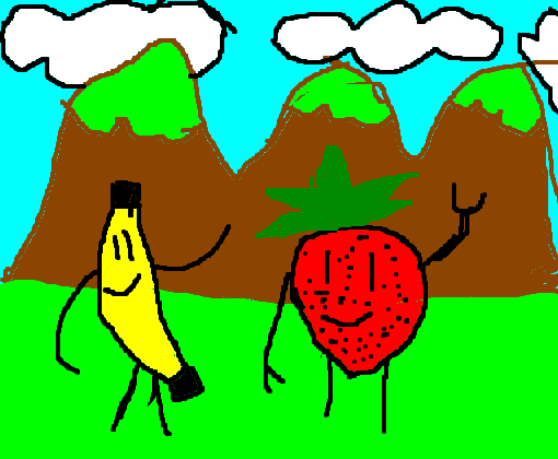 Sr Banana e Sra Morango