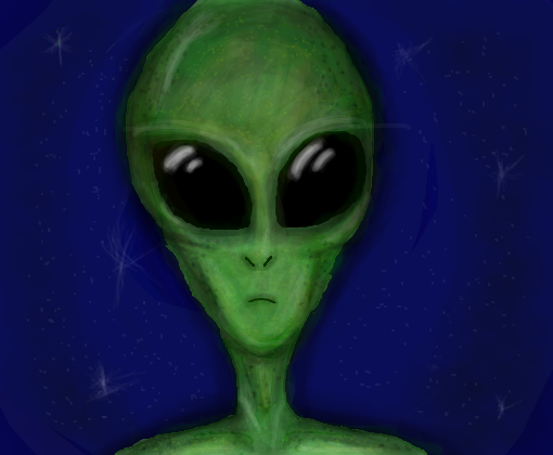 Alien - Desenho de subum - Gartic