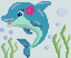 Golfinho pixel^^