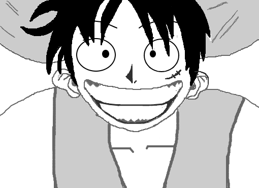 Luffy - One Piece - Desenho de lucas_tm - Gartic