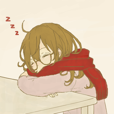 I\'m sleeping.