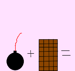 bomba de chocolate