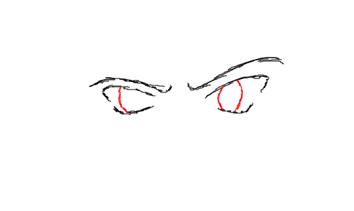 olhos vermelhos