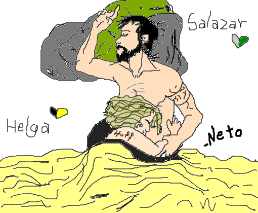 Salazar e Helga