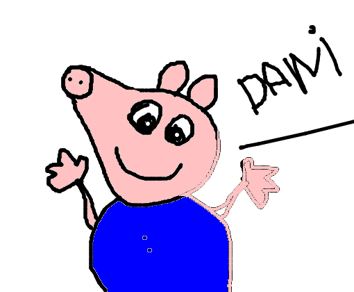 Como desenhar linda Peppa Pig 