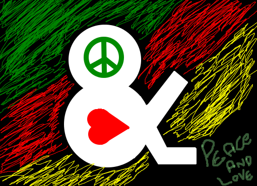 Peace and love 