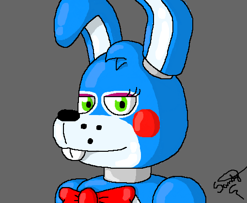 Toy Bonnie (FNAF 2) - Desenho de __foxy__ - Gartic