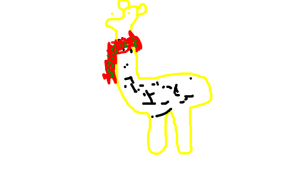 girafa de cachecol