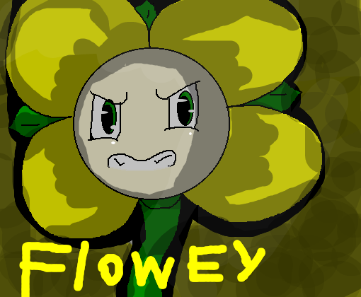 Flowey Undertale - Desenho de noob_gamer123123br - Gartic