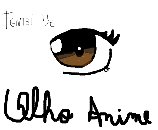 olho anime - Desenho de gatagame - Gartic