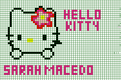 Hello Kitty-pixel