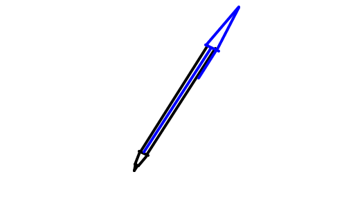 caneta azul bic :3