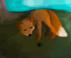 fox speedpaint(Gartic)
