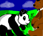 Panda and Freddy (para __Pandinha__ )
