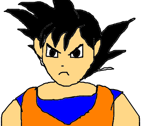 Goku Desenho De Sei Desenhar Gartic