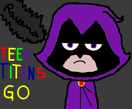 Como Desenhar a Ravena Teen Titans Go! Passo a Passo 