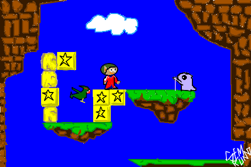 alex kidd in miracle world - XD