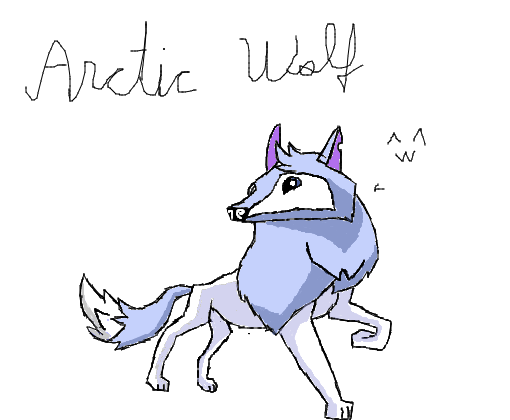Arctic wolf (animal jam) pwp