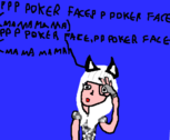 poker face Lady Gaga
