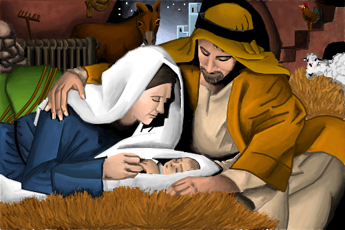 O nascimento de Cristo - Feliz Natal !!