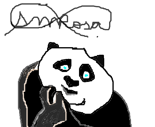 panda fofura