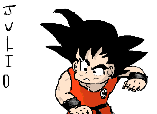 Goku (Pequeno) - Desenho de christianffc - Gartic