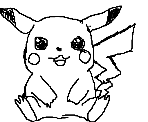 Pikachu :D - Desenho de toyfreddy_girl - Gartic