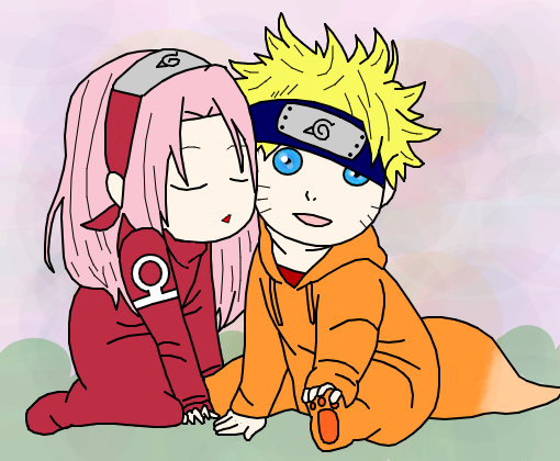 Sasuke,Naruto e Sakura - Desenho de princessrosalina - Gartic