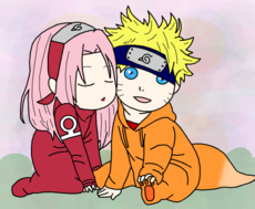 Naruto e Sakura p/ Samsilll