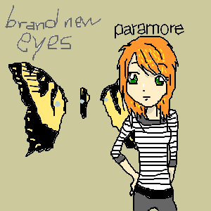 Hayley(Paramore) - BRAND NEW EYES