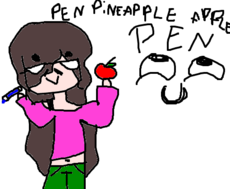 pen pineapple apple pen 