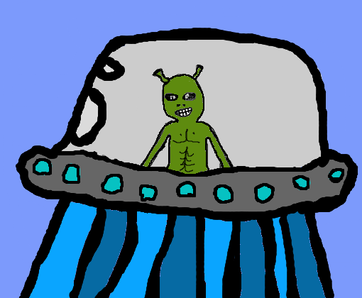 Alien - Desenho de dodowxd_ - Gartic