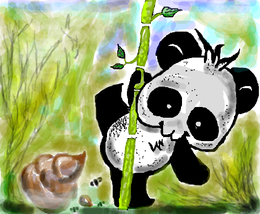 Panda fofo p/ Marihhms